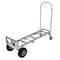 Vestil Silver Aluminum Convertible 2 in 1 Hand Truck 62 1/4 in High ALUM-CONV-B - alternate 2